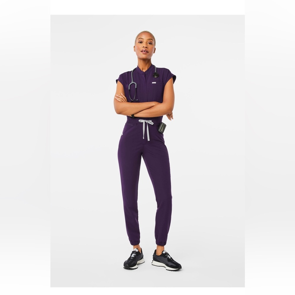 Figs Purple Jam Jumpsuit